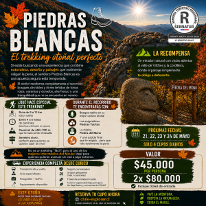 Trekking Piedras Blancas - 23 y 24 Mayo